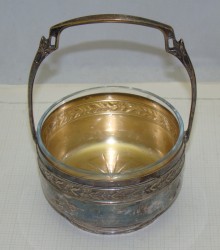 Jurst корзинка сахарница старинная (M076)