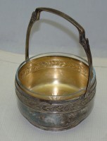 Jurst корзинка сахарница старинная (M076)