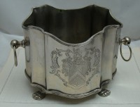 Ведерко для льда винтажное с гербом (M269)