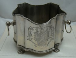 Ведерко для льда винтажное с гербом (M269)