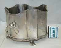 Ведерко для льда винтажное с гербом (M269)