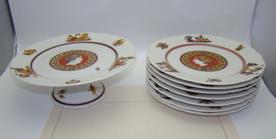 Limoges набор "Античность" 7 предметов (A664a)