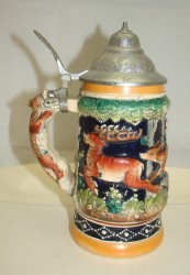 Кружка керамическая старинная DBGM (Q590)