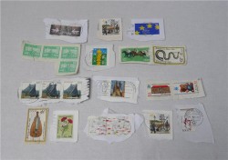 Марки почтовые с конвертов 21 шт. (L394)