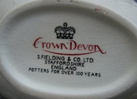 Crown Devon соусник винтажный Рыба (M173)