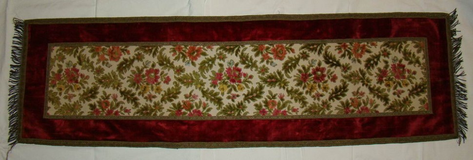 Лента салфетка с вышивкой (U635)