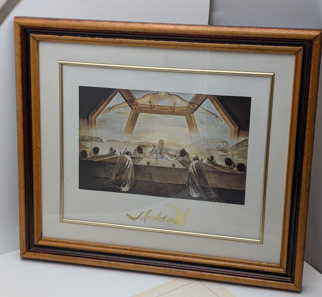 Картина репродукция Сальвадора Дали Тайная вечеря (B143)