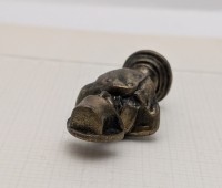 Бюстик бронзовый винтажный рукоятка печати Наполеон (B243)