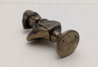 Бюстик бронзовый винтажный рукоятка печати Наполеон (B243)