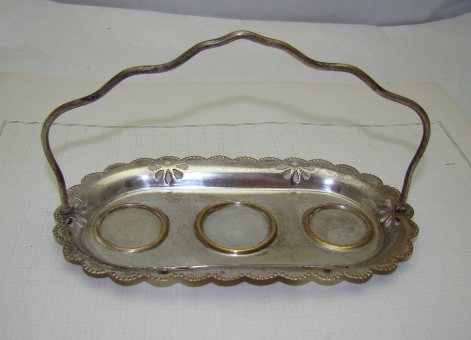 Старинная подставка под специи (V655)