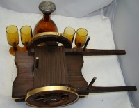 Набор для бара декоративный Телега (V965)