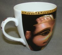 Fathi Mahmoud чашка фарфоровая Queen Nefertiti (X060)