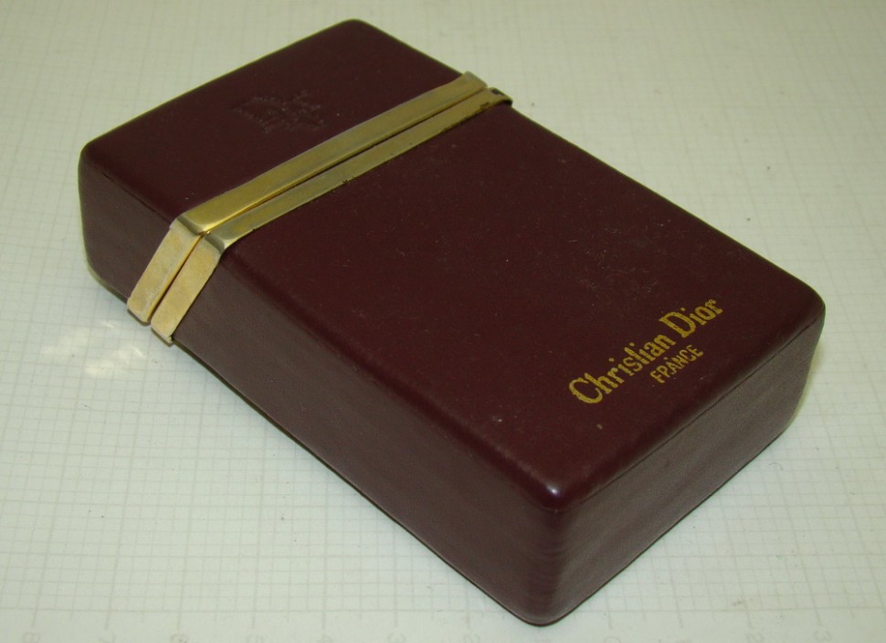 Кристиан Диор футляр винтажный для пачки сигарет (X286)