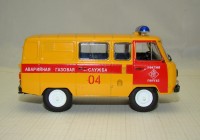 Модель 1/43 автомобиля УАЗ 3909 Газовая служба (Y202)