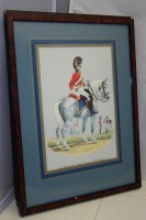 Принты винтажные в рамках Кавалеристы 4 шт. (M175)