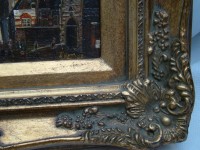 Картина винтажная Старый город (M467)