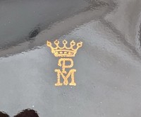 Friedrich Eger & Co винтажная шкатулка с галантной сценой (A949)