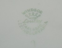 Louсky Windsor два винтажных блюдечка  (M370)