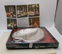 Reichhart винтажное сервировочное блюдо Лист (B145)