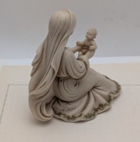 Статуэтка винтажная Мадонна с Младенцем (B245)