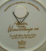 Rosenthal тарелочки из серии Аладдин и волшебная лампа 2 шт. (X701)