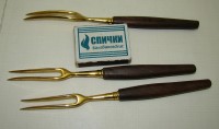 Вилки для фруктов винтажные 3 шт. (A557)