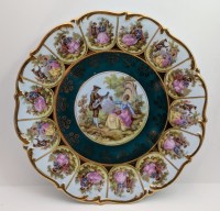 DW Porzellan Karlsbader блюдо винтажное (A951)