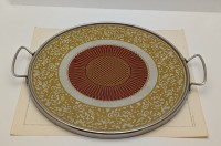 Сервировочный винтажный поднос (B146)