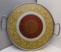 Сервировочный винтажный поднос (B146)