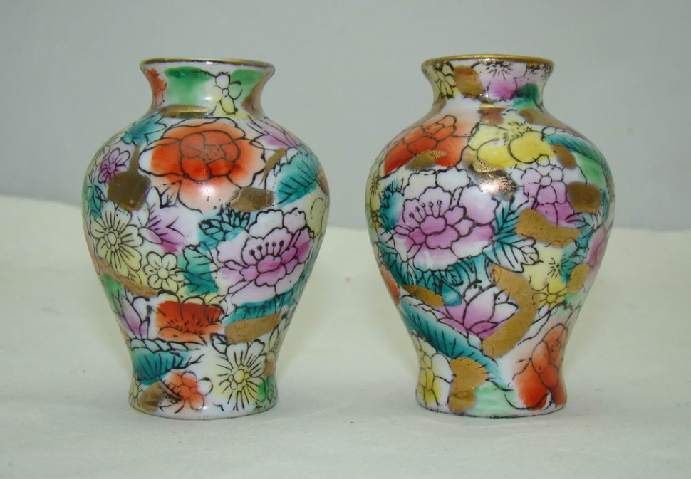 Вазочки фарфоровые 2шт. (U780)