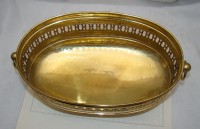 Ёмкость винтажная кашпо фруктовница овальная (M470)