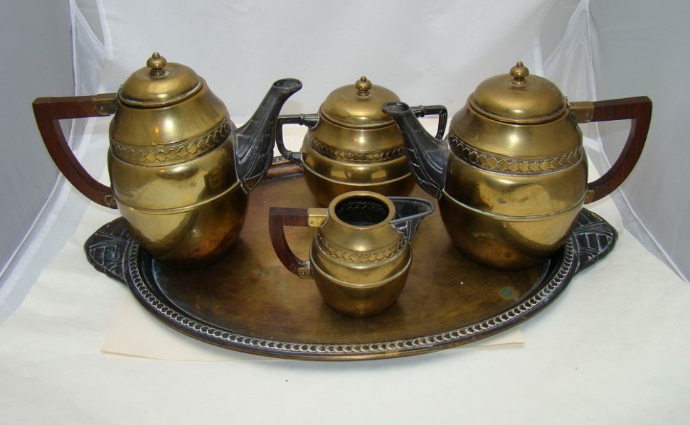 Набор для чая и кофе старинный (U191)