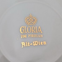Gloria винтажное блюдо с античной сценой (A952)