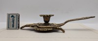 Подсвечник бронзовый старинный (B051)