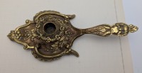 Подсвечник бронзовый старинный (B051)