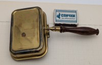 PM ITALY старинный батлер емкость с крышкой (B147)