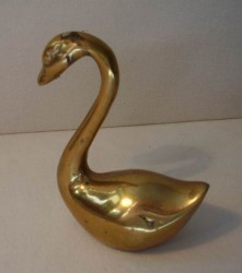 Фигурка подставка для колец "Лебедь" (G049)