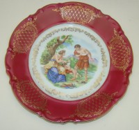 Hutschenreuther Selb Bavaria тарелка блюдо фарфоровое с античным сюжетом (X470)