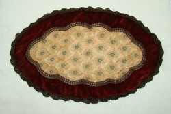 Салфетка-подставка старинная (U142)