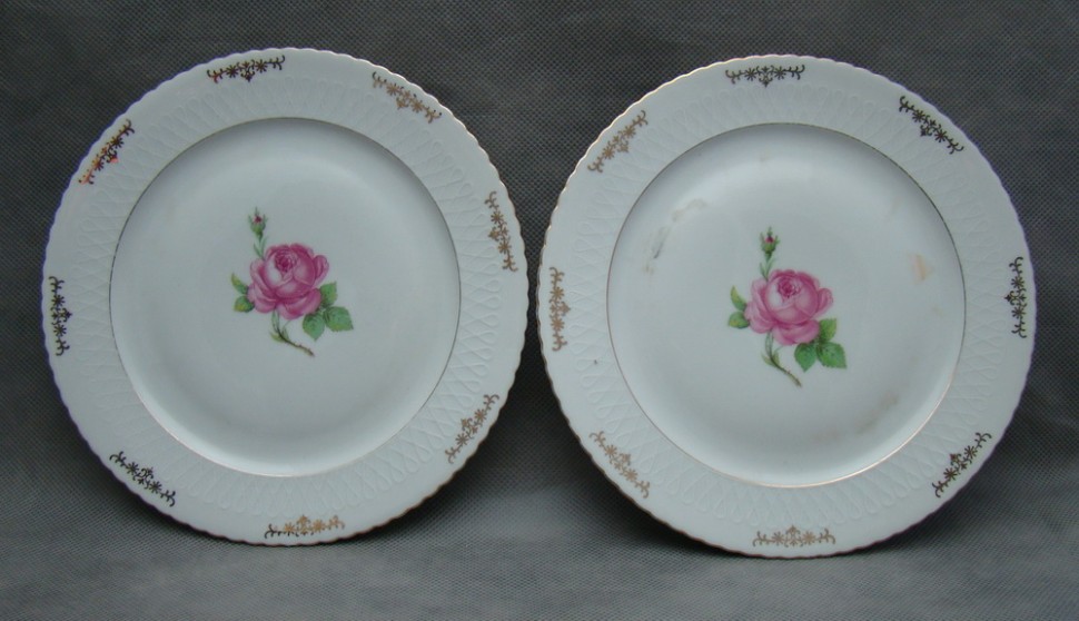 Seltmann Weiden Bavaria тарелки винтажные 2 шт. (A754)