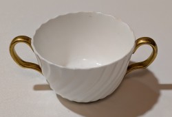 Minton чашка старинная с двумя ручками (A854)