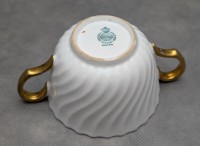 Minton чашка старинная с двумя ручками (A854)