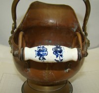 Зольник кашпо старинный (P662)