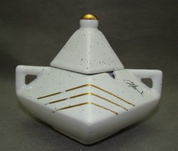 Сахарница фаянсовая дизайнерская (X065)