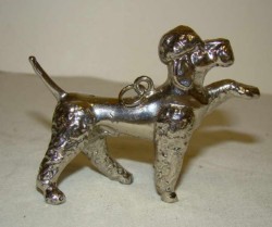 Фигурка литая "Пудель" (F269)