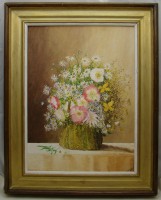 Картина винтажная натюрморт Полевые цветы (Y435)