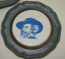 Тарелочка блюдечко декоративное Рубенс (X485a)