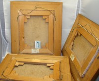 Картины - репродукции винтажные 4 шт. (M180)