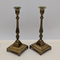 Подсвечники винтажные под тонкую свечу 2 шт. (B053)