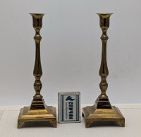 Подсвечники винтажные под тонкую свечу 2 шт. (B053)